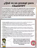 Vista previa - Para docentes: organización, planificación y formación - Manual de Prompts de ChatGPT: Una Guía para Maestros que Buscan Innovar - página 2