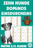 Vorschau - Arbeitsblätter - Materialpaket Spiele für den Matheunterricht Schulhund - Seite 1