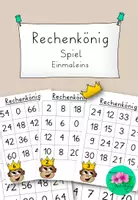 Vorschau - Spiele - Rechenkönig Spiel Einmaleins - ohne farbige Hintergründe - Deckblatt
