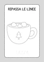 anteprima - Esercizi - Schede di pregrafismo di Natale - Pagina 3