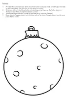 Vorschau - Mal- und Bastelvorlagen - Bunte Weihnachtsbaumkugeln: Malvorlagen - Seite 3