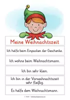 Aperçu - Apprentissages en autonomie - Allemand /Deutsch : Weihnachten Lesen und Zuordnen - Page 2