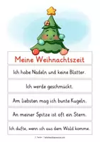 Aperçu - Apprentissages en autonomie - Allemand /Deutsch : Weihnachten Lesen und Zuordnen - Page 3