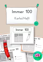 Vorschau - Arbeitsblätter - Punktefeld - Immer 100 - Deckblatt