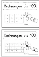 Vorschau - Arbeitsblätter - Verwandte Rechnungen im Z100 - Kartei/Heft - Seite 2