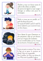 Vista previa - Juegos / Gamificación - Les émotions (2) - Jeu (compréhension écrite) - página 1