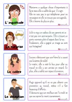 Vista previa - Juegos / Gamificación - Les émotions (2) - Jeu (compréhension écrite) - página 2