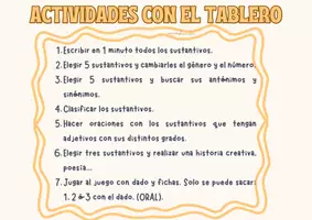 Vista previa - Juegos / Gamificación - JUEGOS DE CATEGORIAS GRAMATICALES (SUSTANTIVOS) - página 1