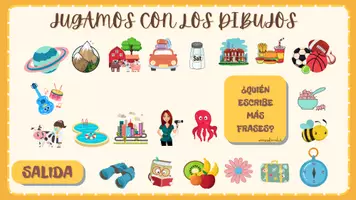 Vista previa - Hojas de trabajo - JUEGO CON DIBUJOS-SUSTANTIVOS - página 1