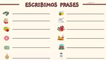 Vista previa - Hojas de trabajo - JUEGO CON DIBUJOS-SUSTANTIVOS - página 3