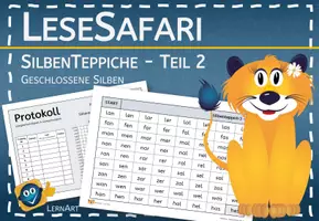 Vorschau - Arbeitsblätter - Silbenteppiche Teil 2 - Geschlossene Silben - Seite 1