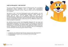 Vorschau - Arbeitsblätter - Silbenteppiche Teil 2 - Geschlossene Silben - Seite 2