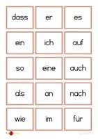 Vorschau - Anderer Materialtyp - Lesen lernen: 100 häufigsten Worte (Blitz-Worte) - Seite 3