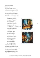 Vorschau - Mal- und Bastelvorlagen - Alles wird gut - Adventsgedicht plus 8x Malen & Rätseln - Seite 1