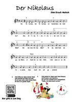 Vorschau - Arbeitsblätter - Der Nikolaus - Nikolauslied - Seite 2
