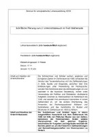 Vorschau - Stundenentwürfe - schriftlicher Unterrichtsentwurf Mathematik ZR 1000 - Seite 1