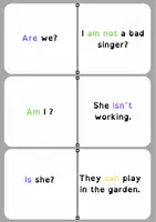 förhandsvisning - Question Tags Domino Game - Domino-spel - sida 3