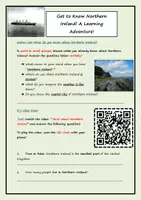Vorschau - Unterrichtsreihen - Get to Know Northern Ireland! A Learning Adventure! - Deckblatt