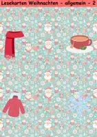 Vorschau - Unterrichtsreihen - Materialpaket - Weihnachten XXL Paket Wortschatzpaket - DaZ/DaF, Deutsch, Sachunterricht (Grundschule) - Seite 3