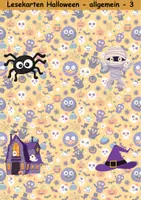 Vorschau - Arbeitsblätter - Lesekarten/Bildkarten Halloween mittelschwer - DaZ/DaF, Deutsch (Grundschule) - Seite 3