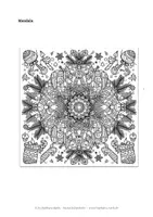 Vorschau - Arbeitsblätter - Weihnachten ist für alle da - kurzes Gedicht + 2 Mandalas - Seite 3