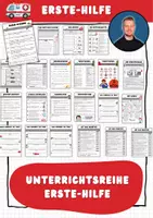 Vorschau - Unterrichtsreihen - Erste Hilfe: Komplette Unterrichtsreihe - Deckblatt
