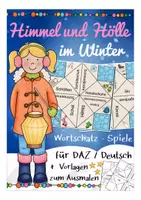 Vorschau - Stationenlernen - Winter HIMMEL und HÖLLE Spiel - Deckblatt