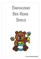 Vorschau - Stationenlernen - Einmaleins /1x1) - 8er-Reihe – 10 Lernspiele für Freiarbeit - Klasse 2 - Seite 2