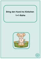 Vorschau - Stationenlernen - Bring den Hund ins Körbchen Multiplikation Einmaleins Mathe Schulhund - Seite 1