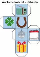 Vorschau - Unterrichtsreihen - Materialpaket - Spiele Silvester/Neujahr - DaZ/DaF, Deutsch, Sachunterricht (Grundschule) - Seite 3