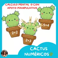 Vista previa - Refuerzo / NEE / Materiales de apoyo - Matemáticas: sumas manipulativas y cálculo mental - Portada