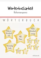 Vorschau - Arbeitsblätter - Materialpaket Wörterbucharbeit - Deckblatt