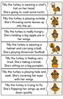 Aperçu - Feuilles d'exercices - Thanksgiving Turkey - Matching Activity - Page 1