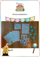 Vorschau - Arbeitsblätter - Rechtschreibdetektive: Rechtschreibstrategien & Fehlersuche (Kopiervorlagen) - Deutsch - Kl. 3/4 - Deckblatt