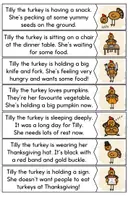 Προεπισκόπηση - Φύλλα εργασίας - Thanksgiving Turkey - Matching Activity - Σελίδα 2