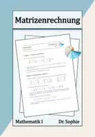 Vorschau - Arbeitsblätter - M-08 Matrizen Matrizenrechnung Matrizenoperationen - Deckblatt