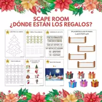 Vista previa - Unidades / Secuencias / Situaciones de Aprendizaje - SCAPE ROOM ¿DÓNDE ESTÁN LOS REGALOS - Portada