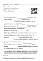 Vorschau - Arbeitsblätter - Arbeitsblätter zum Thema "Aquarium" + Lösung & MP3 + Mindmap + Infografiken - Deckblatt