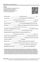 Vorschau - Arbeitsblätter - Arbeitsblätter zum Thema "Arm" (Lückentext, Hörverstehen) + Lösung & MP3 - Deckblatt