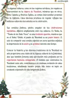 Προεπισκόπηση - Εργασία τάξης/τεστ - Πλούσια Παράδοση των Χριστουγεννιάτικων Εορτών. Ισπανικά. - Σελίδα 2