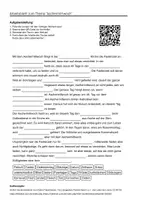 Vorschau - Arbeitsblätter - Lernposter + Arbeitsblätter zum Thema „Aschermittwoch“ (Lückentext, Hörverstehen)" + Lösung & MP3 + Mindmap + Infografik - Seite 1