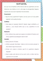 Vista previa - Hojas de trabajo - 3 Activitats d’Escriptura Creativa per inspirar el teu alumnat✨ - página 2