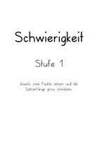 Vorschau - Aufgabenkarten - Satzgrenzen erkennen und Punkte setzen- zweifach differenziert🇨🇭 - Seite 1