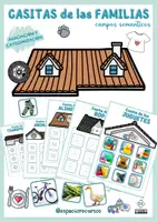 Vista previa - Juegos / Gamificación - LAS CASITAS DE LAS FAMILIAS @espaciorecursos - Portada