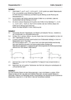 Vorschau - Klassenarbeiten - Kräfte, Dynamik 1, 3 KA mit Lösungswegen - Deckblatt