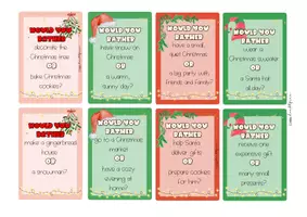 Vorschau - Spiele - Christmas: would you rather Game - Seite 1