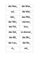 Vorschau - Spiele - Spiel für d und t im Wort und Wortlisten - Seite 2