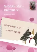 Vorschau - Spiele - Adventskalender Schätzfragen 2024 - Deckblatt