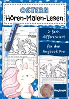 Vorschau - Arbeitsblätter - Hören – Lesen – Malen „Ostern“ für den Anybook Pro - Deckblatt