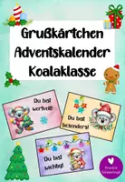 Vorschau - Mal- und Bastelvorlagen - Materialpaket für deine Koalaklasse - Seite 1